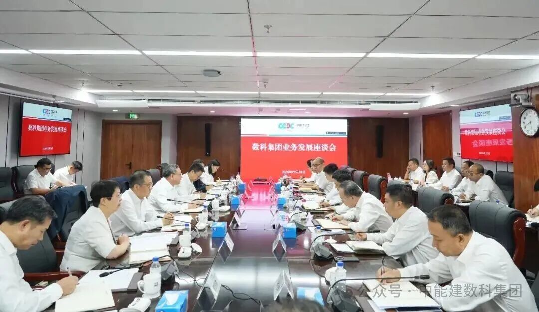倪真主持召开数科集团业务发展座谈会