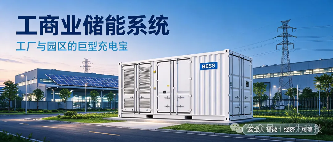 工商业储能系统：工厂与园区的 “巨型充电宝”，到底藏着什么？