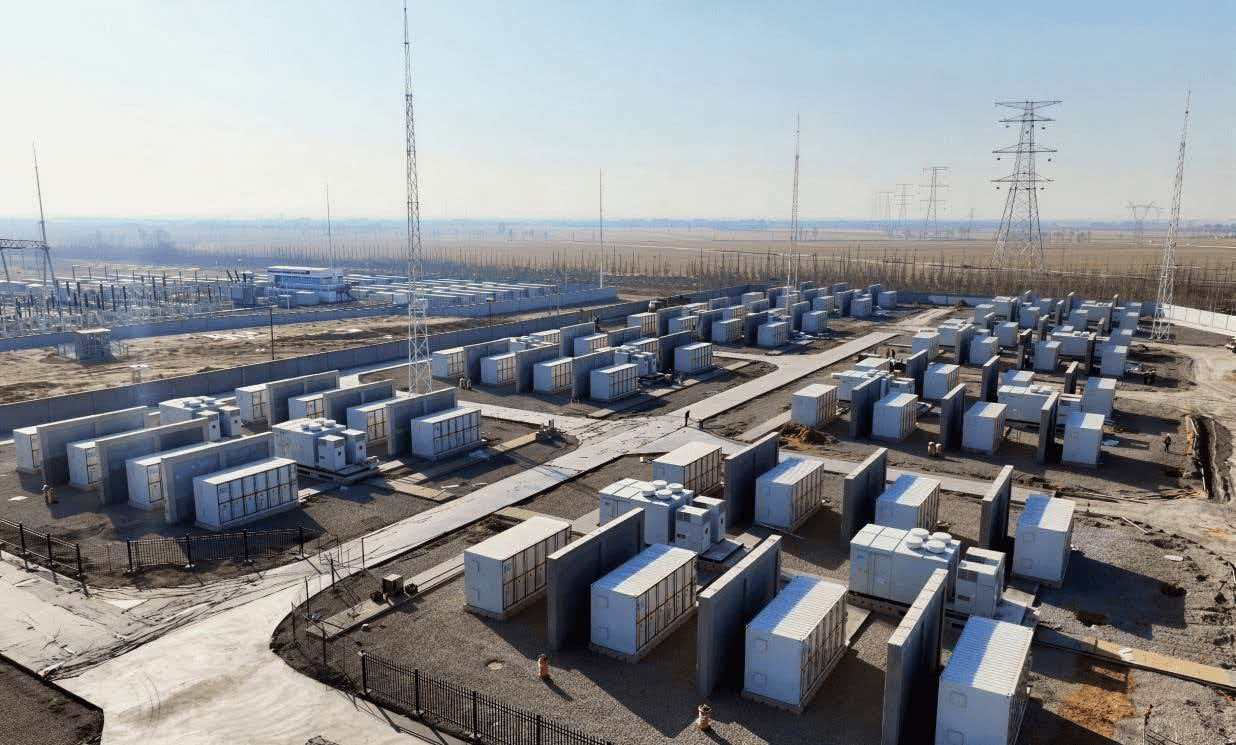 景泰上沙沃200MW/800MWh独立储能电站项目招标公告发布