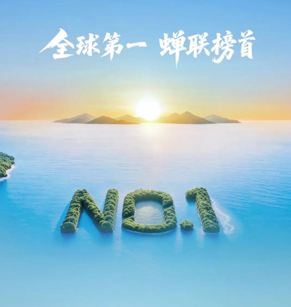 全球第一！蝉联榜首
