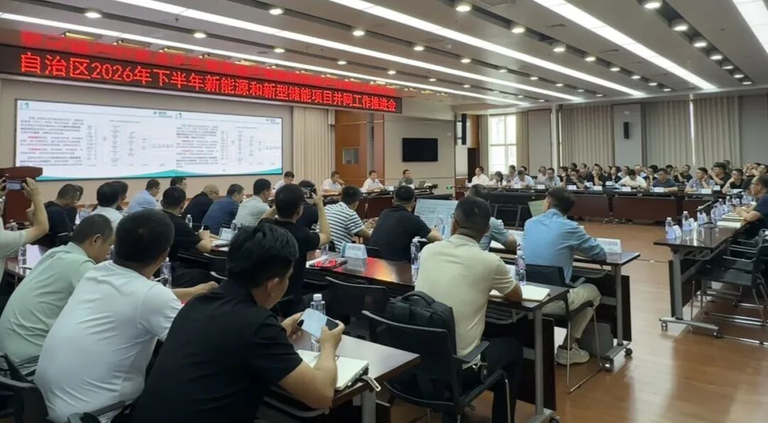 自治区发展改革委召开2026年下半年新能源和新型储能项目并网工作推进会