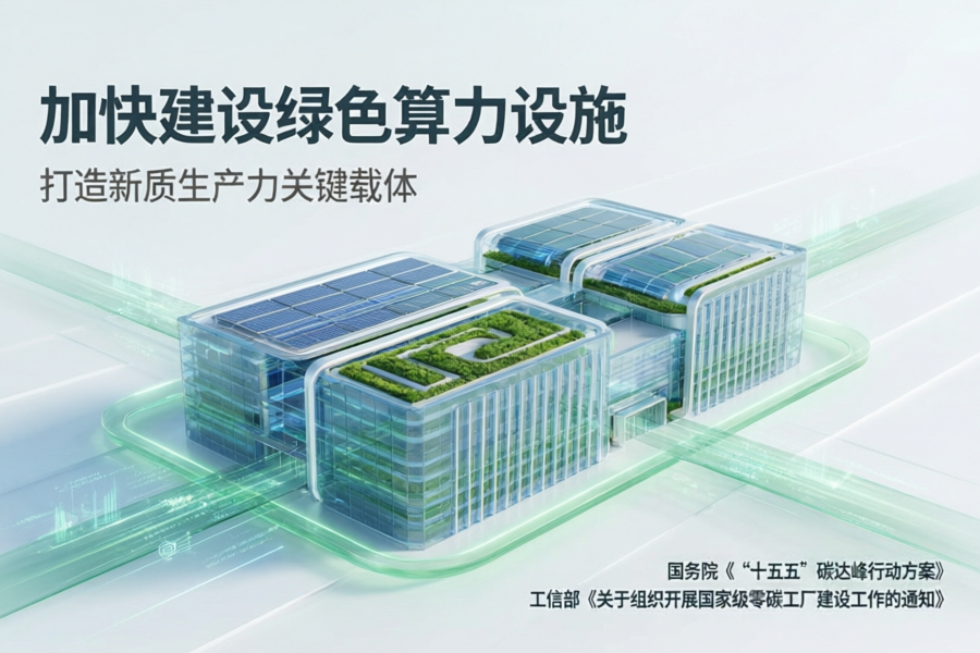 零碳算力设施建设启动:绿色算力如何助力双碳目标?