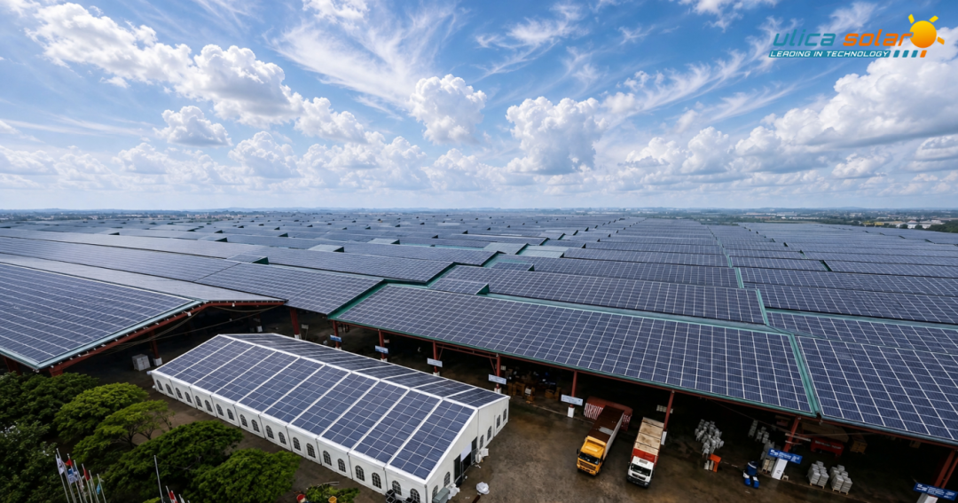 尼日利亚 9MW 光伏项目竣工落地!尤利卡高效组件持续稳定供电,助力西非绿色能源发展!