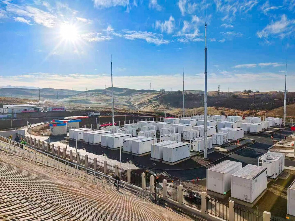 100MW/200MWh!中国能建建筑集团承建的乌兹别克斯坦奇尔储能电站全容量并网
