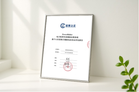 让理想收益真实可兑现!阳光电源获业内首张储能交易实证评估报告