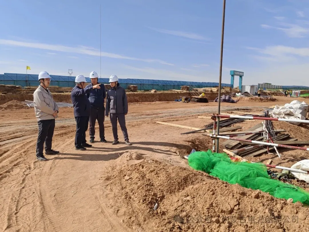 国庆不停工 攻坚保投产——内蒙古电力储能公司新型储能项目冲刺年底全面投运