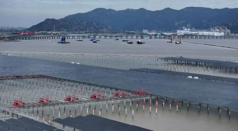 江苏连云港:中核田湾200万千瓦滩涂光伏示范项目加快推进